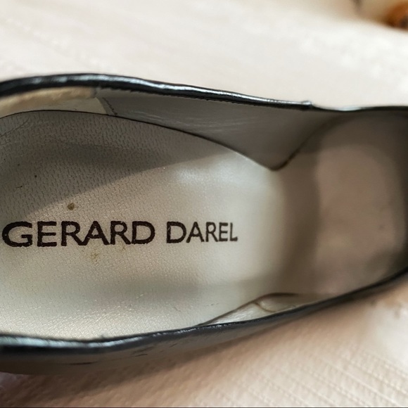 Gerard DAREL BLACK LEATHER POINTED HIGH HEELS PUMPS SHOES - EU36 - Picture 9 of 10
